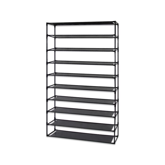 50 Pair Stackable Shoe Rack