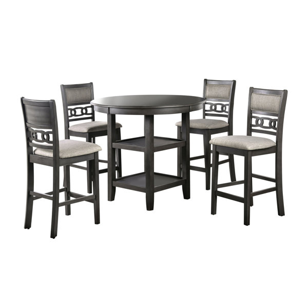 Dontae 5 Piece Counter Height Dining Set by Red Barrel Studio Red Barrel Studio