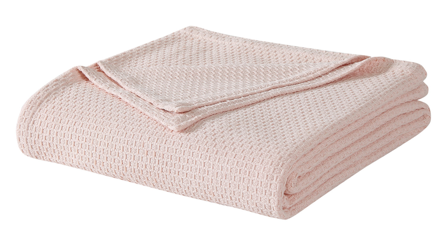 Laura Ashley Home Cotton Blanket & Reviews Wayfair