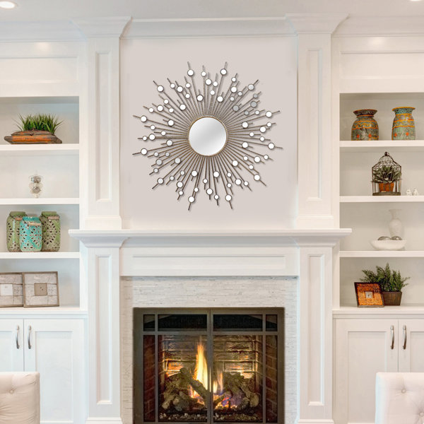 Mercer41 Allport Over Mantel Mirror Reviews Wayfair