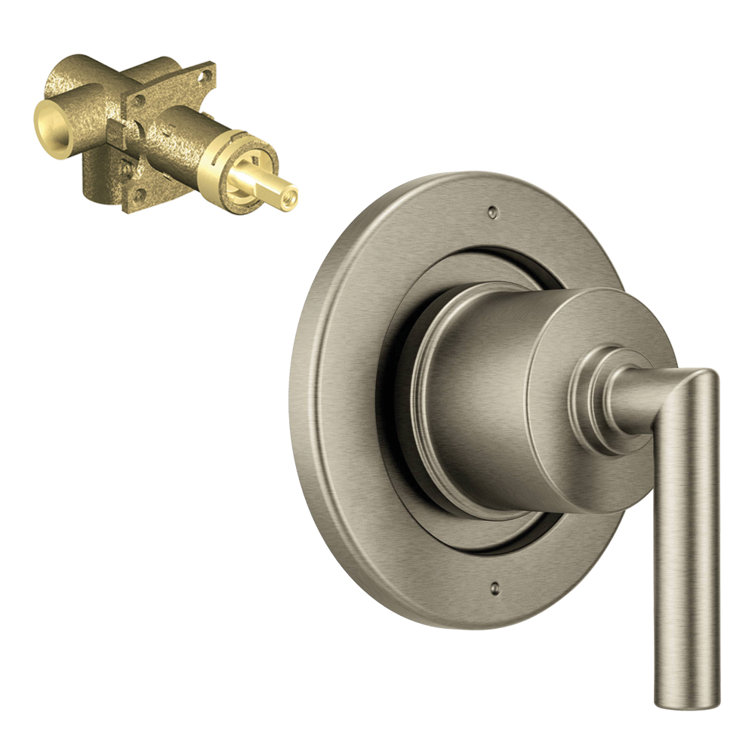 Moen K Ts23005 75bn Arris 2 Function Transfer Valve Trim With 5 In Cc Rough In In Brushed Nickel Wayfair