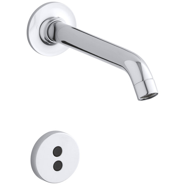Purist Wall-Mount Touchless Faucet Trim with 35 Degree Spout by Kohler