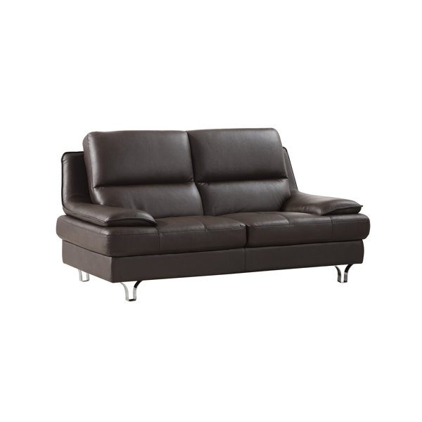 Harrison Leather Loveseat By American Eagle International Trading Inc.