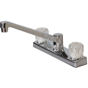 Hardware House Double Handle Deck Mounted Kitche..