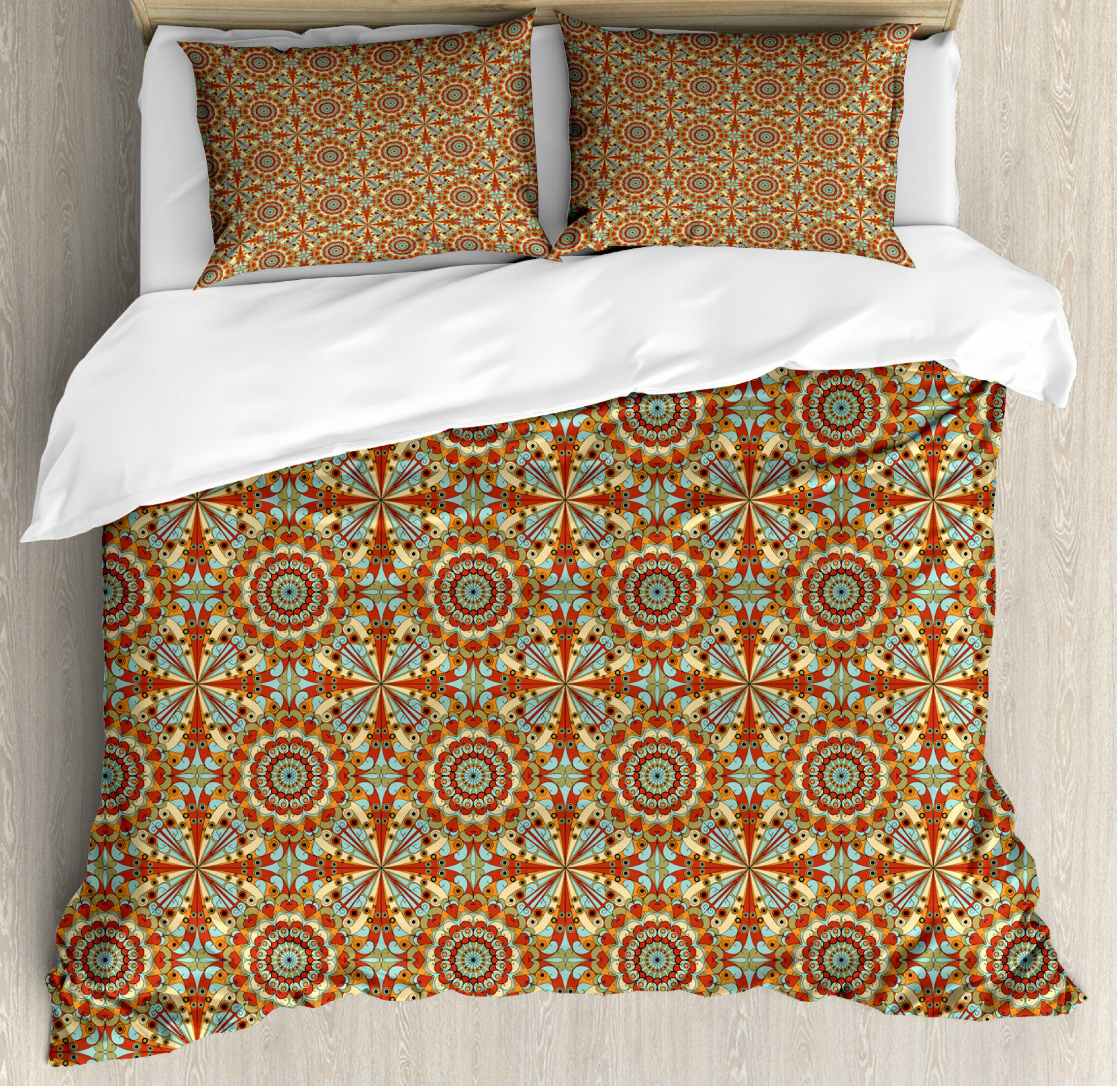 East Urban Home Retro Duvet Cover Set Wayfair