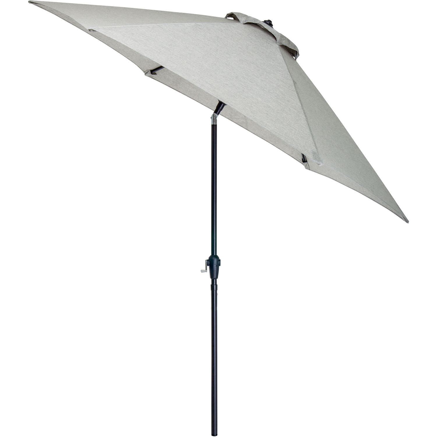 Canora Grey Hanover Lavallette 9 Inch Patio Outdoor Table Umbrella With Crank Lever And Tiltable Feature In Grey Wayfair Ca