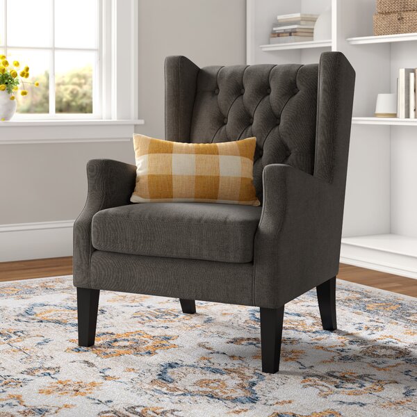 Allis Wingback Chair By Three Posts
