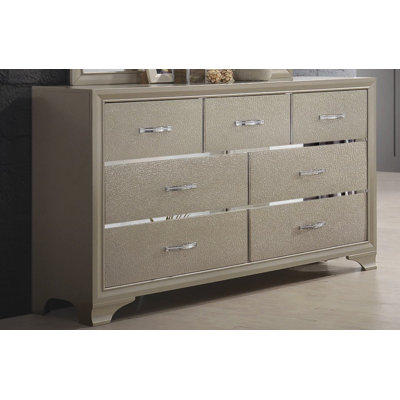 Mcafee 7 Drawer Double Dresser Rosdorf Park