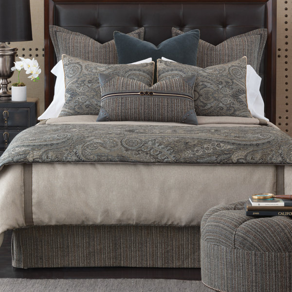 Reign Wicklow Heather Single Reversible Comforter