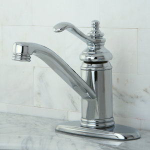 Templeton Single Handle Bathroom Faucet with Push-Up Drain