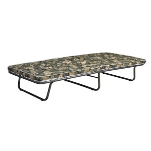 Folding Bed with Mattress by Symple Stuff