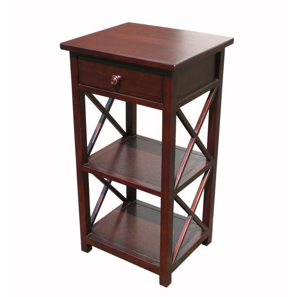 Library End Table By D-Art Collection New