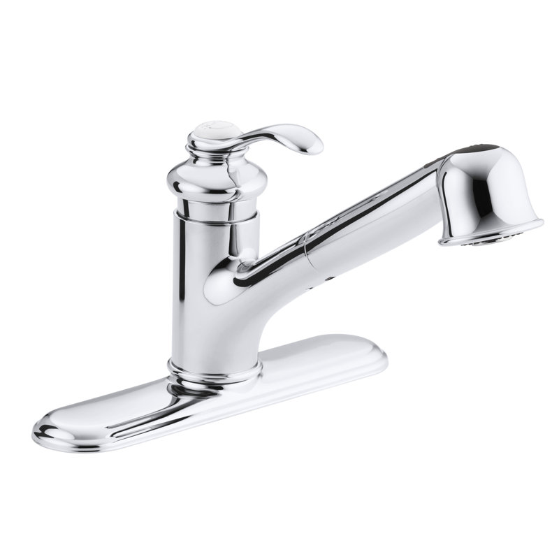 Kohler Fairfax Single Hole Or Three Hole Kitchen Sink Faucet With