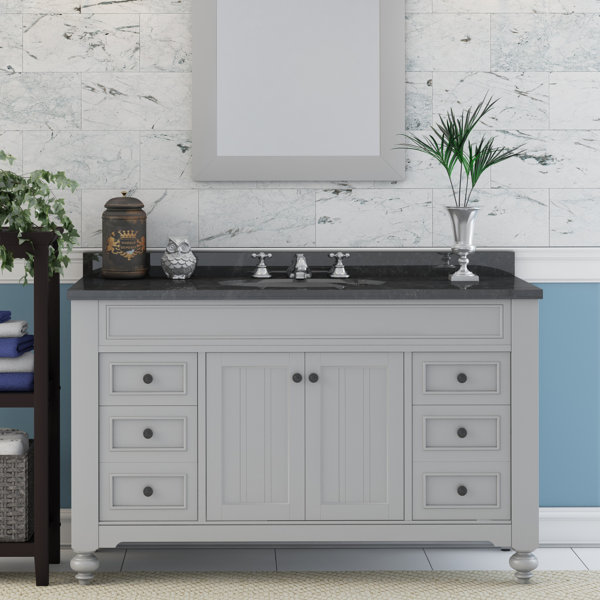 Cabery 48 Single Bathroom Vanity Set with Mirror by Darby Home Co