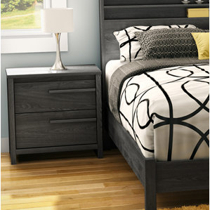 Tao 2 Drawer Nightstand by South Shore