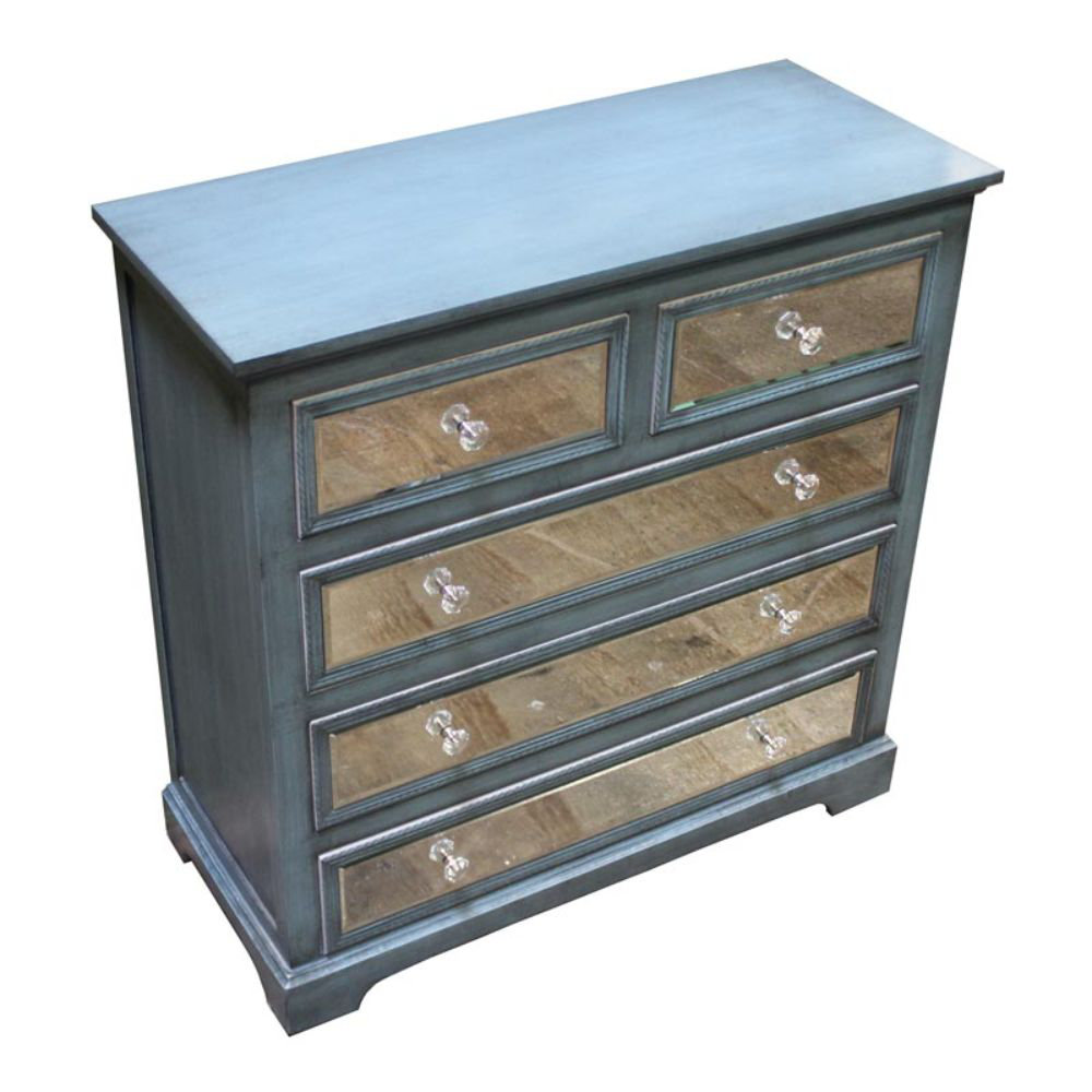 August Grove Savla Vintage Hallway 5 Drawers Accent Chest Wayfair