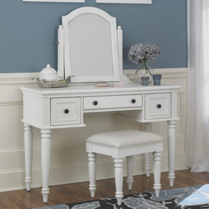 Harrison Vanity Set with Mirror by Beachcrest Home