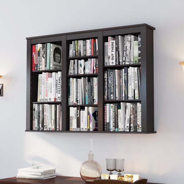 Triple Media Multimedia Wall Mounted Storage Rack by Darby Home Co