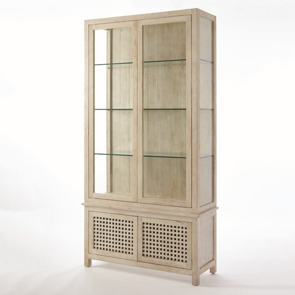 Driftwood Vitrine China Cabinet By Global Views Coupon