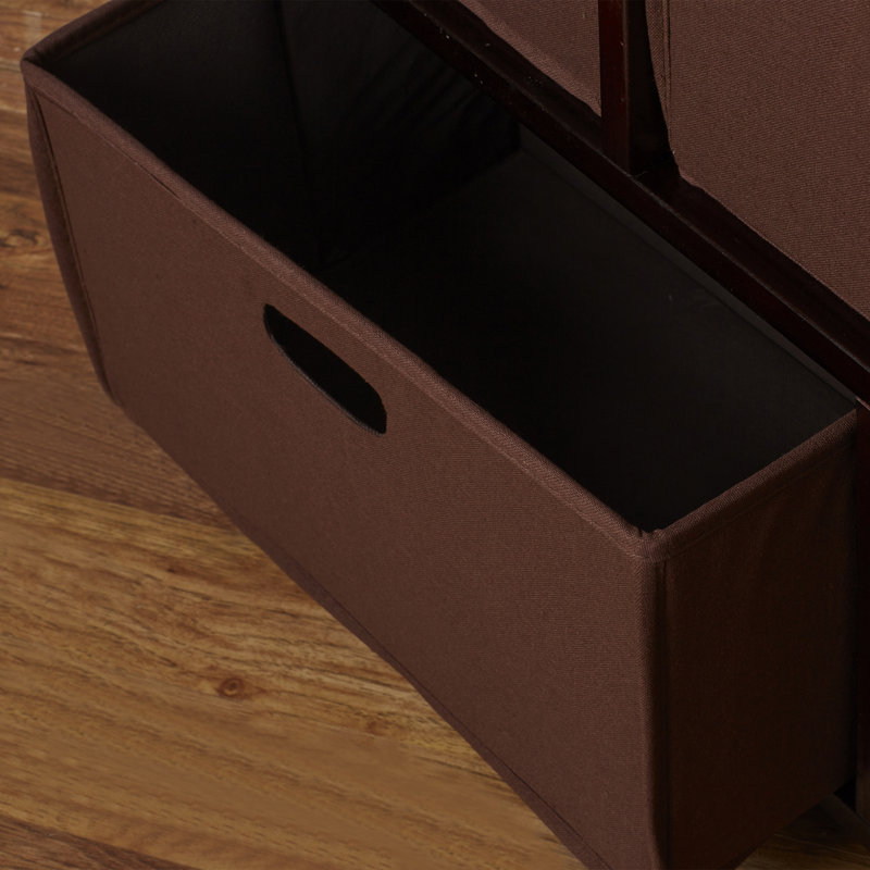 Andover Mills Anna 5 Folding Fabric Basket Storage Unit & Reviews Wayfair