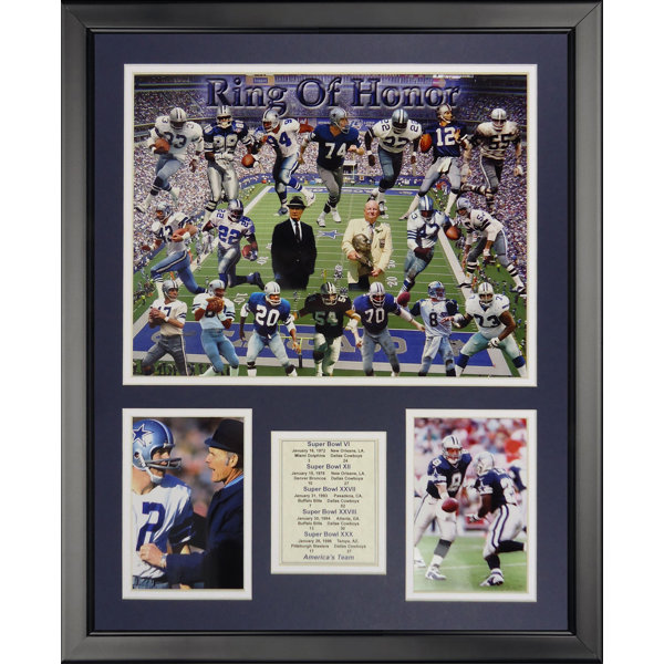 NFL Dallas Cowboys - Cowboy Greats Framed Memorabili by Legends Never Die
