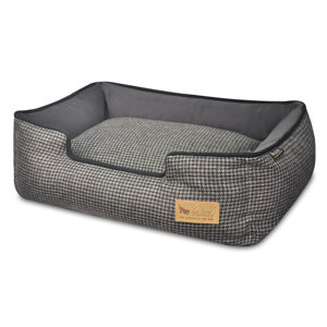 Houndstooth Lounge Dog Bed