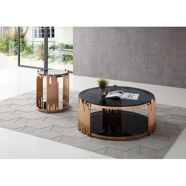 Humnoke Bryce 2 Piece Coffee Table Set by Everly Quinn