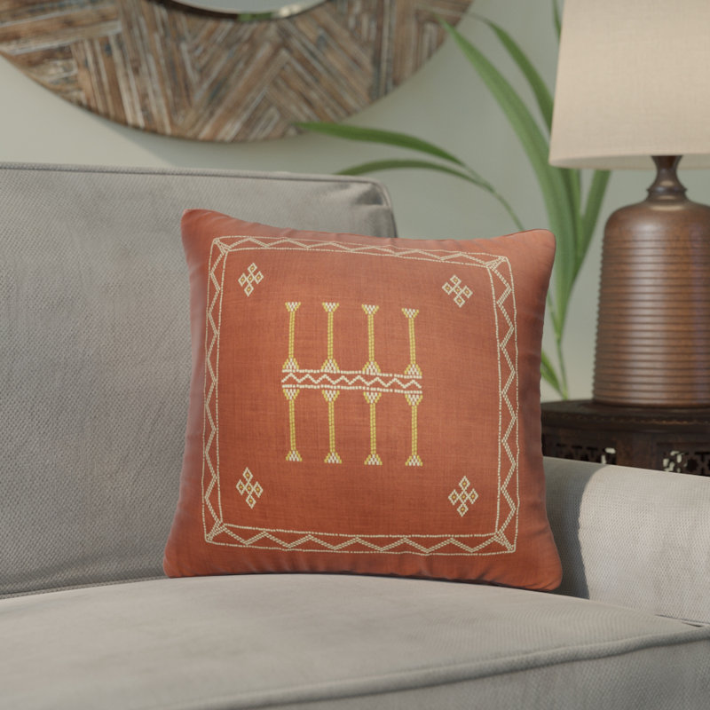 Greyleigh Finnell Cotton Geometric Throw Pillow Wayfair