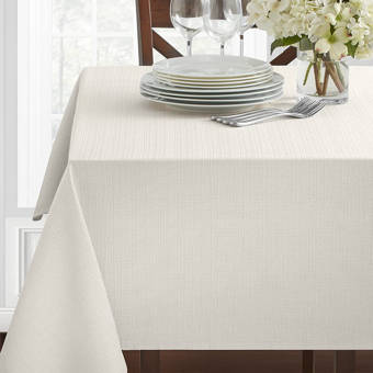 Gracie Oaks Pembrey Solid Color Tablecloth Wayfair