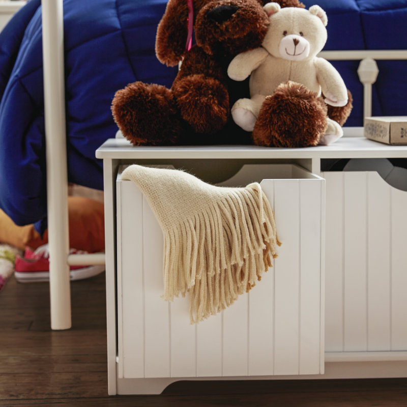 Kidkraft Nantucket Toy Storage Bench Reviews Birch Lane