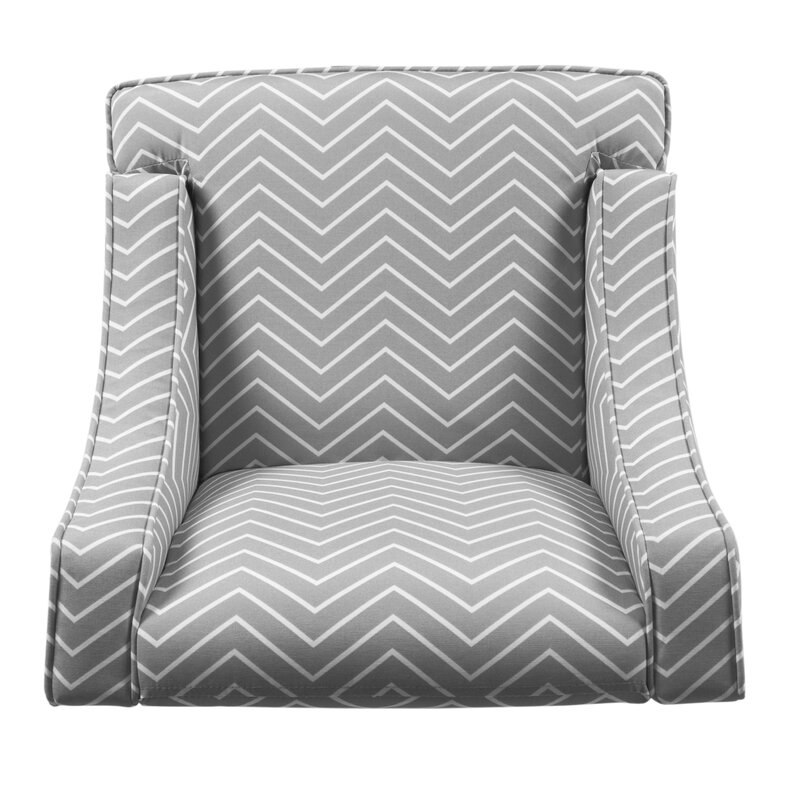 kids grey armchair