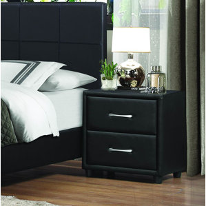 Amezcua 2 Drawer Nightstand by Orren E..
