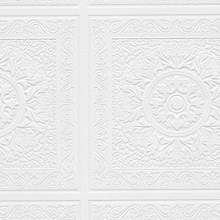 Ceiling Wallpaper Wayfair Isaac 33 X 21 Textured Paintable Roll Wallpaper
