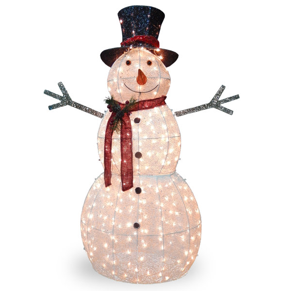 Crystal Snowman Christmas Decoration by The Holiday Aisle