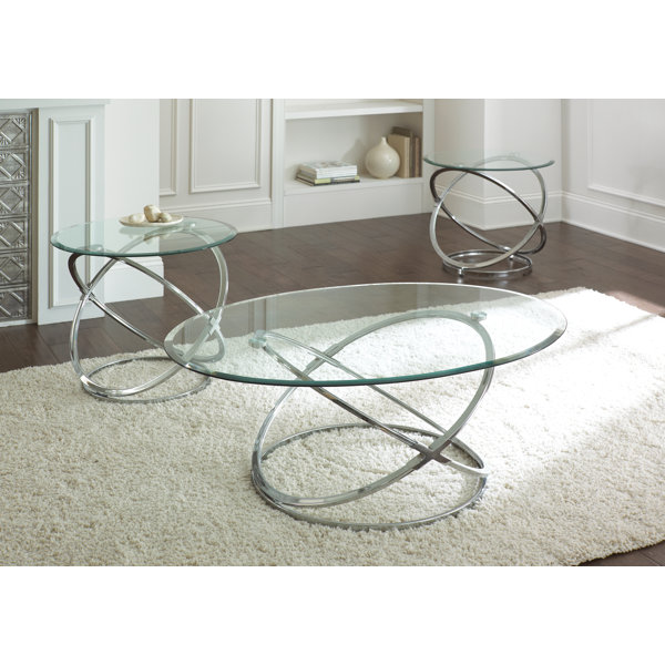 Ashley Down 3 Piece Coffee Table Set by Wade Logan