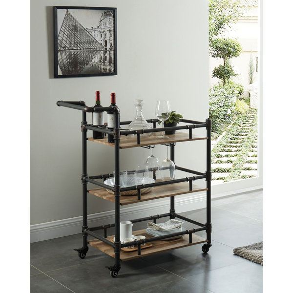 Parham Serving Bar Cart By Williston Forge Wonderful