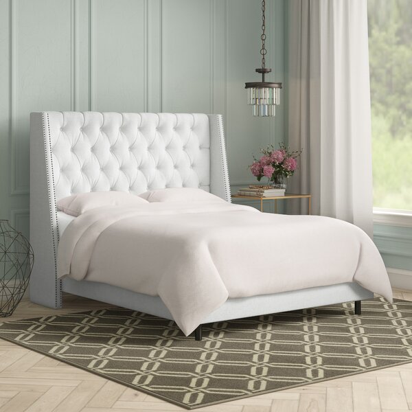 Julien Upholstered Panel Bed &amp; Reviews Joss &amp; Main