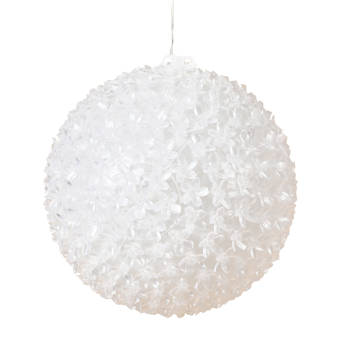 The Holiday Aisle 9 8in Dia Led Lighted Hanging Multi Colour
