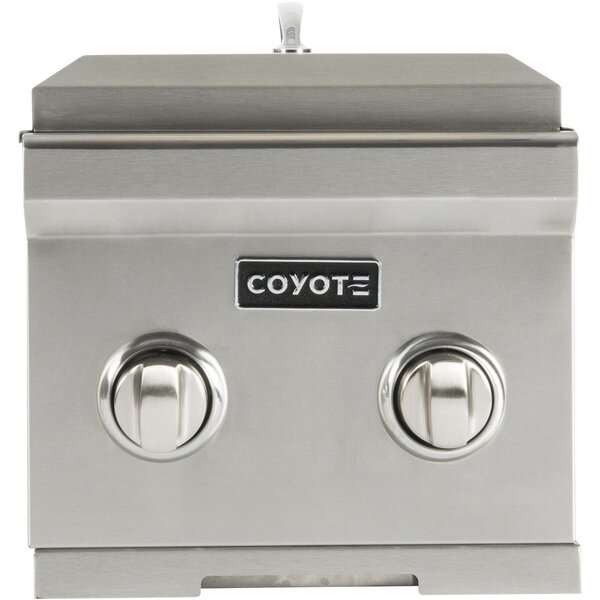 Natural Gas Double Side Burner by Coyote Grills