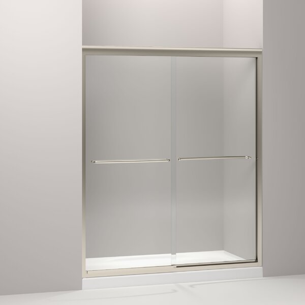 Fluence 59.63 x 70.31 Bypass Shower Door with CleanCoat® Technology by Kohler
