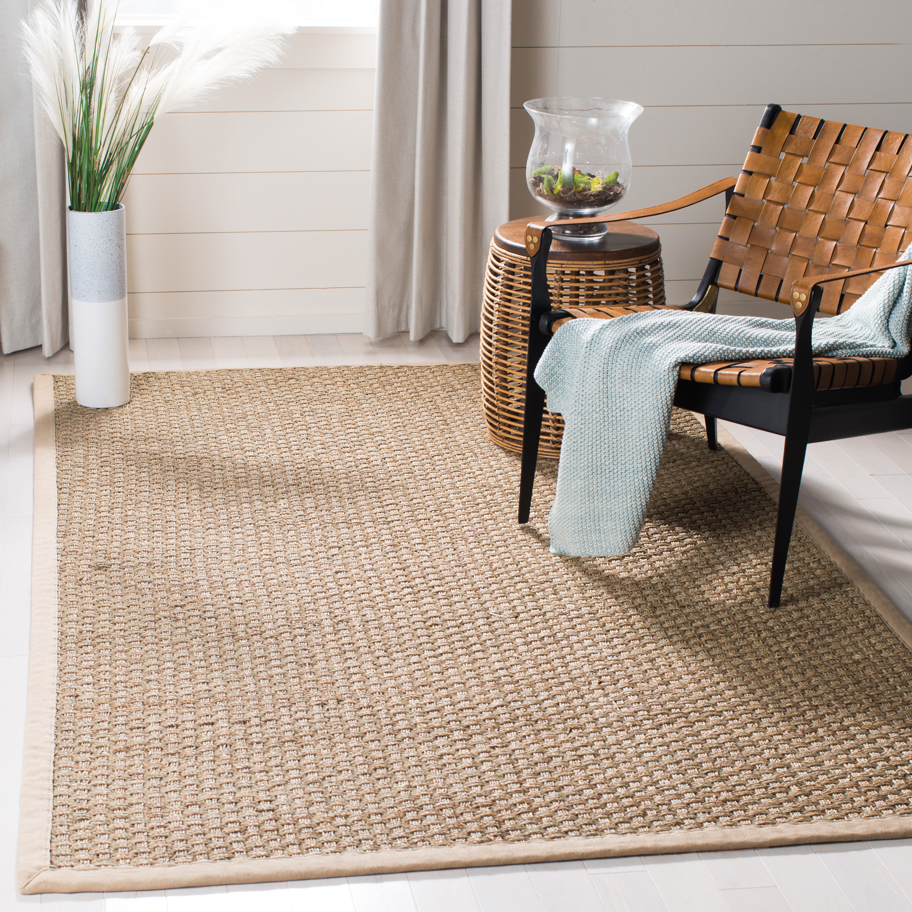 Bandini Bamboo Slat Seagr Natural Area Rug Reviews Joss Main Bandini Bamboo Slat Seagr Natural