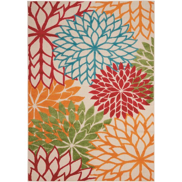 Goldhorn Green Outdoor Area Rug by Andover Mills