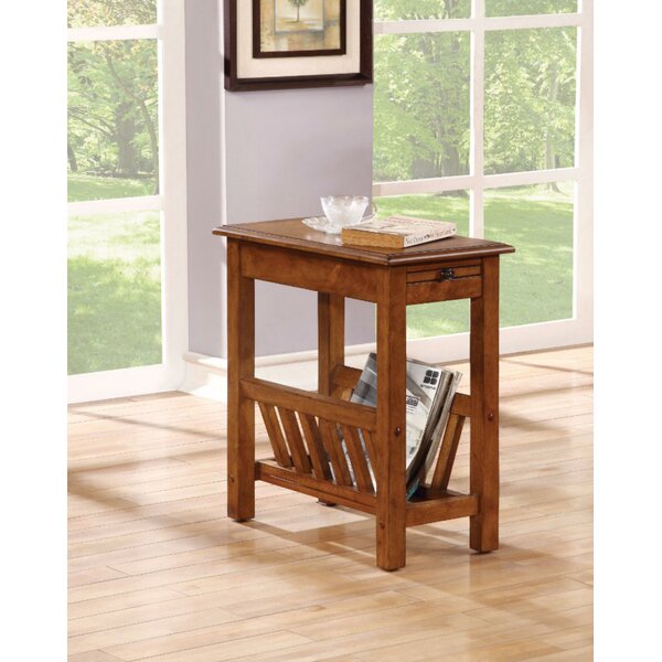 Hodgin End Table With Storage By August Grove