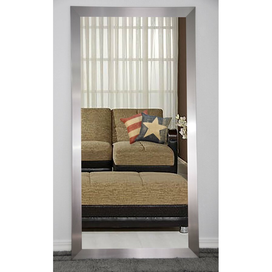 Rectangle Nickel Wall Mirror