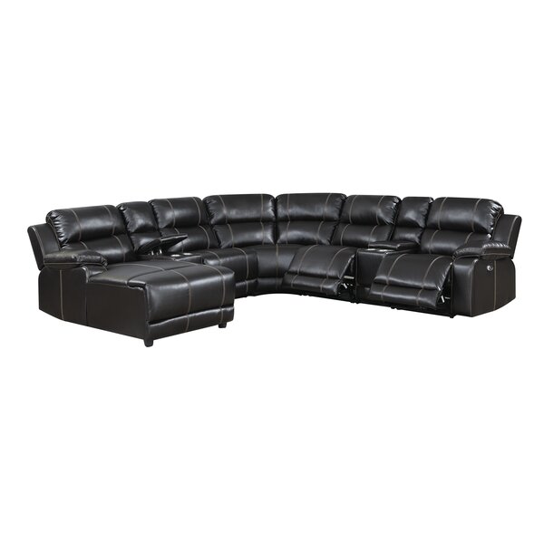 Yates Left Hand Facing Reclining Sectional By Canora Grey