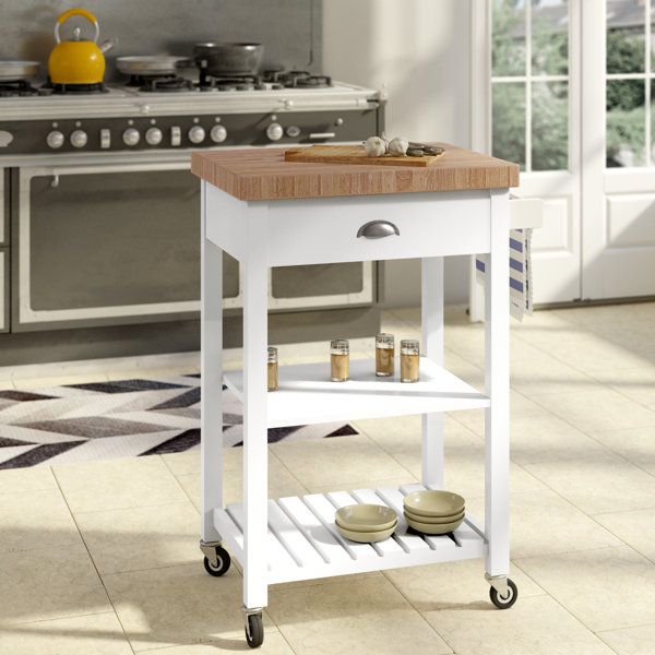Haller Kitchen Cart By August Grove
