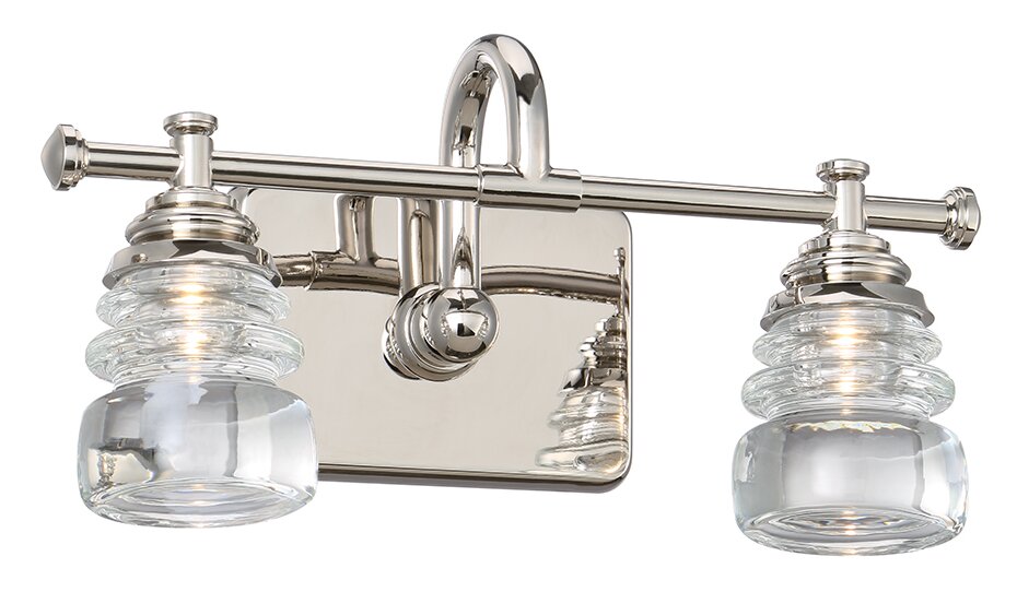 Darby Home Co Hull 2Light Vanity Light  Reviews  Perigold