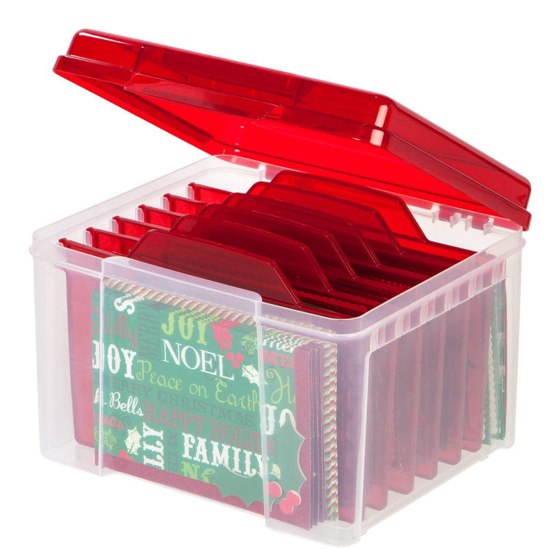 IRIS Greeting Card Storage Box & Reviews Wayfair
