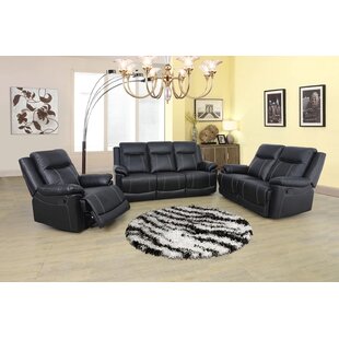 Masterson 3 Piece Reclining Living Room Set by Red Barrel Studio®