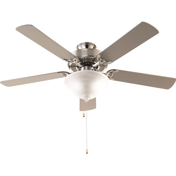52 Hamlett 3-Light 5-Blade Ceiling Fan by Three Po